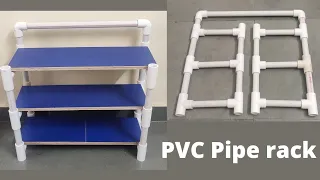 || PVC PIPE RACK IDEA ||