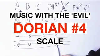 Making Music With The DORIAN #4 Scale On Guitar [The EVIL Scale]