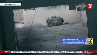 Бійці полку "Азов" показали, як знищують російські танки в Маріуполі