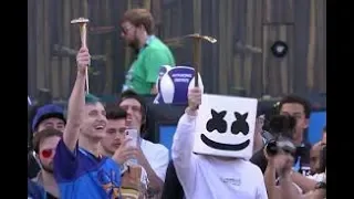 DAQUAN REACTS TO MARSHMELLO AND NINJA WIN $1MILLION DOLLARS FOR CHARITY AT LIVE EVENT