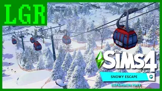 LGR - The Sims 4 Snowy Escape Review