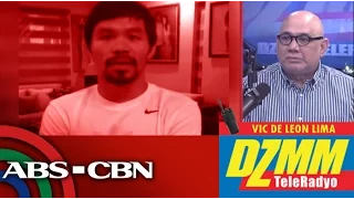 DZMM TeleRadyo: Pacquiao's message for Vice Ganda, Boy Abunda