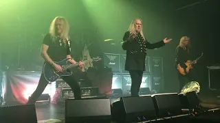 Saxon live in Ulm 2024 - Strong Arm of the Law / Solid Ball of Rock