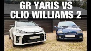 GR Yaris Vs Clio Williams 2! How Far Have Hot Hatches Come in 26 Years? TheCarGuys.tv