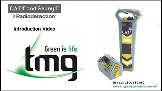 TMG Video - Radiodection CAT4 & Genny4 Introduction