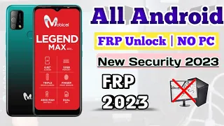 Android 12 FRP Bypass 2023 || FRP Unlock New Security 2023 || All Mobicel  203 FRP Bypass Without PC