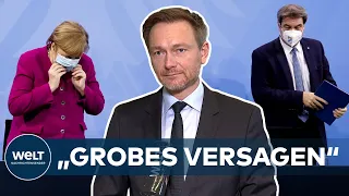 FDP-CHEF LINDNER zum CORONA-GIPFEL: "Es wäre MEHR möglich gewesen!" I WELT Interview