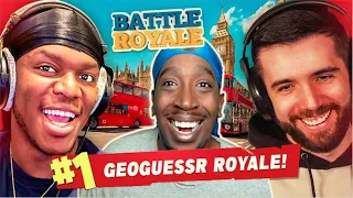 AMERICAN Reacts SIDEMEN GEOGUESSR BATTLE ROYALE!