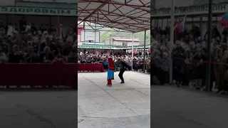 9 мая танец 93 летнего дедушки село Тлярата 2023 год