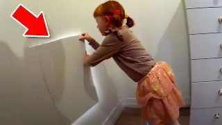 Little Girl Finds a Secret Room in Her House That Leads Into an Even Wilder Surprise