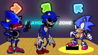 FNF Character Test | Gameplay VS Playground | Metal Sonic OVA | Sonic.EXE | Sonic | FNF Mods