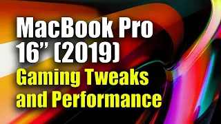 MacBook Pro 16 inch Gaming - Gameplay, Performance, Throttlestop, Bootcamp Temperature - i9, 5500m