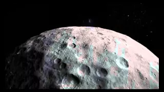 Fly Over Dwarf Planet C E R E S-Original NASA Vİdeo-HD-3D