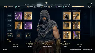 Assassin's Creed Odyssey Pirate Assassin Build when Using Negative Build 4k