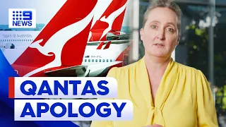 New Qantas CEO apologises to customers and staff while flagging changes | 9 News Australia