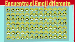 Encuentra el Emoji diferente|Find The Difference Emoji|Encuentra la diferencia|Spot the difference.