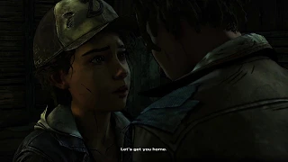 The Walking Dead Final Season: Louis' tongue cut out