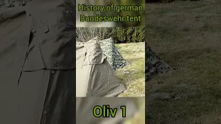 History of german armed forces tent, Geschichte der Bundeswehr Zeltbahn. Camouflage friends.