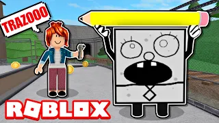 ¡BOB ESPONJA MALVADO EN MURDER MYSTERY 2! 😈 / MICHI ROBLOX