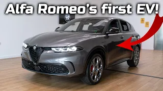 Alfa Romeo's FIRST electrified vehicle is the Tonale! 🤩