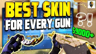 BEST SKIN for EVERY GUN in VALORANT! (Golden Skins Collection Showcase)