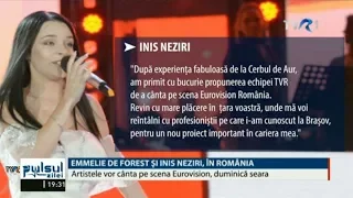 Emmelie de Forest și Inis Neziri vor susţine recitaluri în finala Eurovision România 2019
