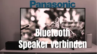 Panasonic Smart TV 2022 mit Bluetooth Speaker verbinden