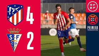 Resumen #PrimeraFederación | Atlético de Madrid B 4-2 San Fernando CD Isleño | Jornada 7, Grupo 2