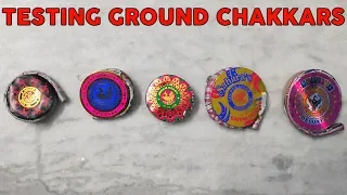 TESTING DIFFERENT TYPES OF GROUND CHAKKARS | DIWALI CRACKERS TESTING