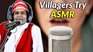 Villagers try ASMR for the first time - their reactions will surprise you! Tribal People React To