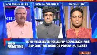 The Newshour Debate: Narendra Modi burning bridges? - Part 1 (28th April 2014)
