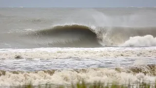 Hurricane Ida HITS the Gulf of Mexico PUMPING SURF