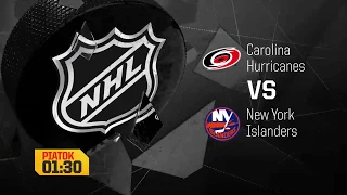 NHL: Carolina Hurricanes vs. New York Islanders - v piatok 11. 10. 2019 o 01:30 na Dajto