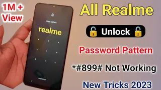 All Realme Reset Password How to fix forgot lockscreen Password Any Realme Pattern New Tricks 2023🔥