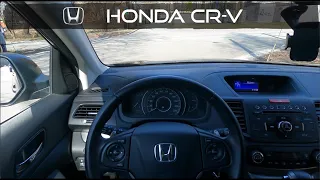 Day drive Honda CR-V 2.0 I-VTEC AWD SUV POV