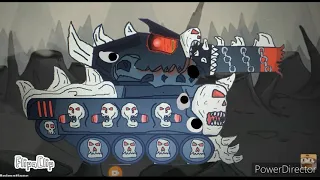 Leviathan VS Darklord. Cartoons about Tanks.