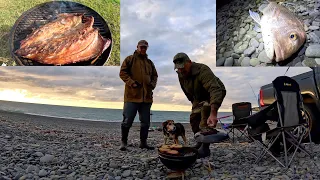 A Fun Overnight Fish & Camp with a View - Smoked Fish & Pies