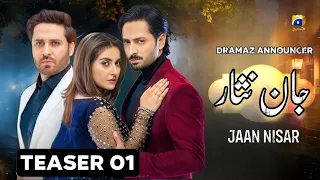 Jaan Nisar Teaser 01 - Danish Taimoor Hiba Bukhari - Haroon Shahid - Har Pal Geo - Dramaz Announcer