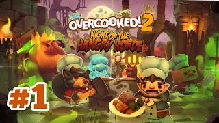 New DLC! Overcooked! 2 Night of the Hangry Horde #1