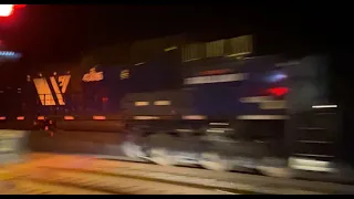 Railfanning Palmyra, NY 3/26/2024 ft a Montana Rail Link SD70ACe!!!