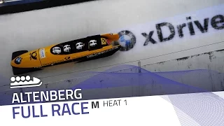 Altenberg | BMW IBSF World Cup 2016/2017 - 4-Man Bobsleigh Heat 1 | IBSF Official