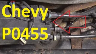 Causes and Fixes Chevy P0455 Code: Evaporative Emission System Leak Detected (Gross Leak / No Flow)