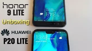 Unboxing Huawei P20 Lite e Honor 9 Lite | Prime impressioni