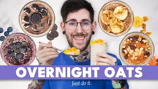 OVERNIGHT OATS - 5 geniale & einfache Rezepte!