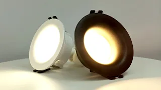 Серия встраиваемых светильников Denkirs серии DK3024 - видеообзор