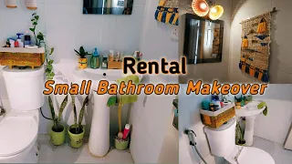 Small Rental Bathroom Makeover|| Smart & Clever organisation and Storage Ideas within Budget