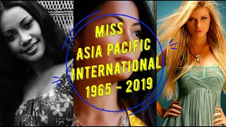 Miss Asia Pacific International 1965 - 2019