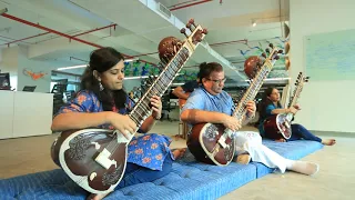 Come September on sitar and guitar By Chandrashekhar Phanse and Joslyn Braganza