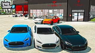 I BUILT A TESLA DEALERSHIP TO MAKE MONEY! ($6.3 MILLION) | FS22