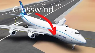 I tried landing in EXTREME CROSSWIND conditions infinite flight